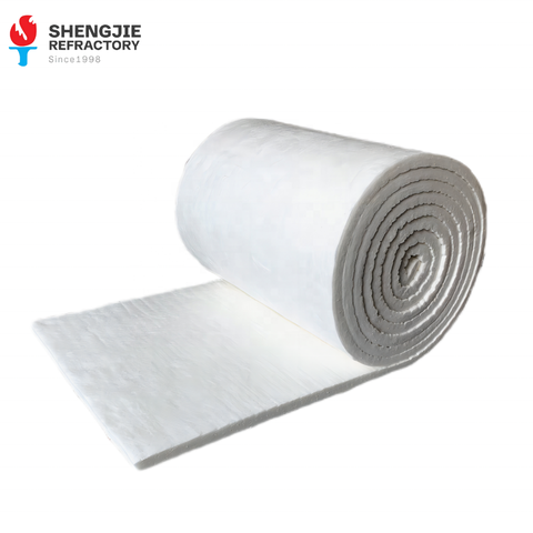 Alumina Silicate Ceramic Fiber Blanket 1450c/1250c Insulation Kiln Material 50mm Board Paper Refractory Material