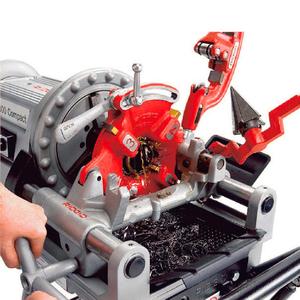 เครื่องทำเกลียว Ridgids 300 ขนาดกะทัดรัด สำหรับงานอุตสาหกรรมและงาน DIY ขนาด 3 มม.-50 มม. พร้อมเครื่องมือตัดและจีบ รองรับ OEM/ODM ชุดประกอบเครื่องมือช่าง - Product Image 3