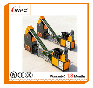 RIPO T400Pro Copper Wire Granulator Combined Line With S300 Waste Cable <b>Shredder</b> Machine - Product Image 5