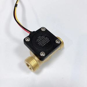 Compteur d'eau à effet Hall en plastique pour système de carte d'accès universitaire, irrigation par eau du robinet, capteur de débit d'eau avec signal d'impulsion - Product Image 1