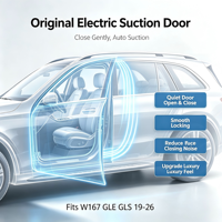Système d'actionneur de verrouillage automatique à aspiration pour portes de voiture à fermeture douce intelligentes Mercedes-Benz 2019-2026 W167 GLE GLS
