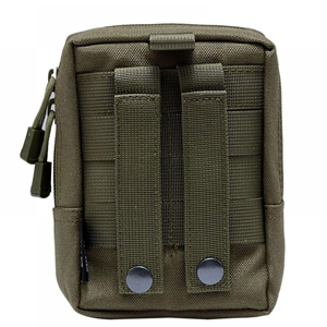 600D Outdoor Waist Bag Multitool Molle Pouch <b>Tool</b> Zipper Waist Pack Hungitng Accessory Durable Belt Pouch - Product Image 3