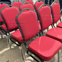 Chaises empilables en fer de haute qualité pour mariages, hôtels, restaurants, jardins, salles de banquet, hôpitaux, parcs et événements - Vente en gros