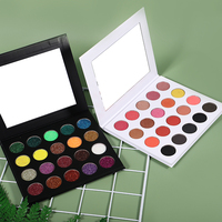 Palette de fards à paupières de marque privée Diy 20 couleurs mates à haute teneur en pigments sans palette de fards à paupières logo