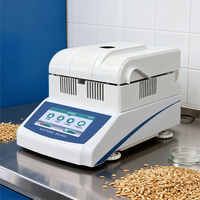 Balance d'humidité halogène de haute précision, analyseur rapide d'humidité halogène pour l'analyse des textiles, des sols, des céréales, du maïs et des poudres