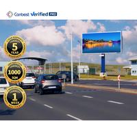 Extérieur P6.67 P8 P10 Led Painel 6000 Nits Led Mur vidéo 6X4 5M X 5M Esterno Ledwall Panneau d'affichage LED Vidéotron haute luminosité