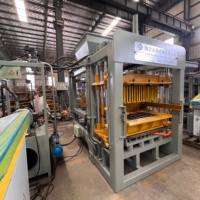 Máquina para Fabricar Bloques de Hormigón QT4-15 para la Producción de Ladrillos Huecos
