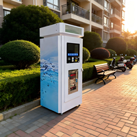 Máquina Expendedora de Agua Pública Automática con Tanque de Acero Inoxidable, Esterilización con Ozono, Plataforma de Control Móvil Habilitada para SDK