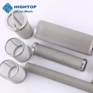 SS 316 stainless steel wire mesh basket water strainer filter