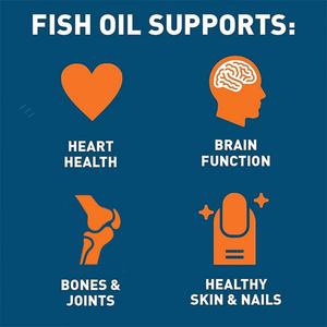 Suplementos de Aceite de Pescado Omega 3, Reducen la Presión Arterial y Mejoran la Función Cognitiva en Adultos, Cápsulas Blandas de Aceite de Pescado Omega 3 - Product Image 5