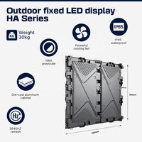 Outdoor Wasserdichter SMD LED-Bildschirm 10mm P10 HDR10+ 5500nits 5-Jahres-Garantie Einkaufszentrum LED-Videowand-Panel