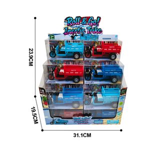<strong>Hot</strong> Sale Inertial Sliding Tricycle Toy ABS Plastic Simulation Farm Cargo Truck Model for Kids Boys Gift Wholesale - Product Image 6