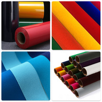 Vinyle de transfert thermique floqué de qualité supérieure, prêt à être pressé, pour vêtements