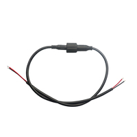 Connecteur mâle vers femelle étanche IP67 DC 3,5*1,35 mm, connecteur de câble d'alimentation de charge de batterie de stockage d'énergie DC 35135