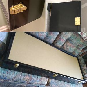 Armario de madera para protección de <span class=keywords><strong>guitarra</strong></span>, estante de pared, escaparate, guardabarros de madera bloqueable - Product Image 3