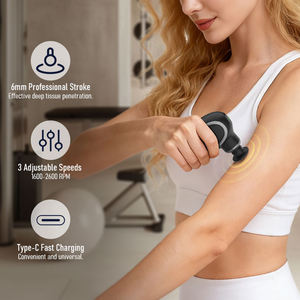 Mini Masajeador de Mano Inalámbrico de Moda, Multivelocidad, Portátil, de Bolsillo, Mini Pistola de Masaje para Viajes y Oficina - Product Image 5