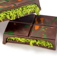 Venta al por Mayor de Dulces y Chocolates, Chocolate Estilo Dubái de 40g, Chocolates de Dubái
