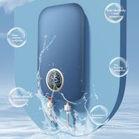 Chauffe-eau électrique instantané 220V, système d'eau chaude sans réservoir à chauffage rapide pour la maison, la cuisine, la salle de bain, la douche