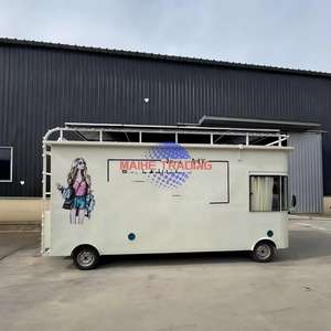 Nouvelle Arrivée Chariot de Restauration Mobile Marque MH avec Cuisine Complète Remorque de Restauration Rapide Service de Confiserie Construction en Acier Inoxydable - Product Image 6