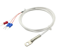 Sensor de Temperatura de Resistencia de Platino RTD PT100, PT500, PT1000, Cable de Termopar B, R, S, K, E, J, T, Termistor NTC