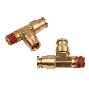 סין אושר מבחר תיקון משאית לדחוף ב npt פליז דוט חיבור מהיר צינור צינור אוויר בלם קו אבזרי - Product Image 2