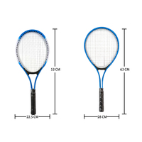 Raquette de tennis pour adultes, légère et très économique, modèle enfant de 200 g, modèle adulte de 250 g, pour hommes et femmes.