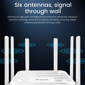 Router Enterprise Meiweisi LTE3000S WIFI6 AX3000 4G Dual-band 2.4G&5G 3000Mbps Wireless Mesh con Slot per SIM Card per Casa e Hotel - Product Image 4