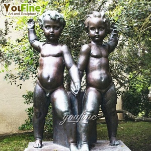 Statue de garçon en bronze coulé, fontaine à <span class=keywords><strong>pipi</strong></span>, à vendre - Product Image 4