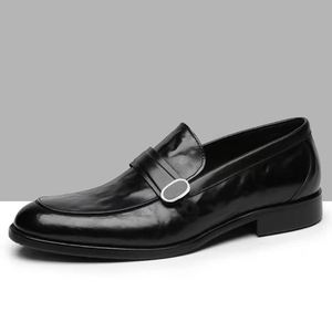 New Design Men's Loafers Made of Soft and Comfortable Genuine Leather Crafted <b>by</b> Hand Suitable for Gentleman's Business Wear - Product Image 3