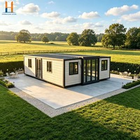 Maison modulaire de luxe de 40 pieds avec 2 chambres et salle de bain, villa préfabriquée - Zhonghuan Living