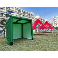 Nouvelle arrivée 10x10 carré Air jambe étanche auvent publicité tente gonflable pour l'extérieur fête Camping