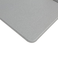 Tapis de souris calendrier en cuir PU avec recharge sans fil