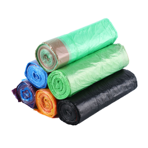 Heavy Duty biodegradable plastic drawstring garbage bag
