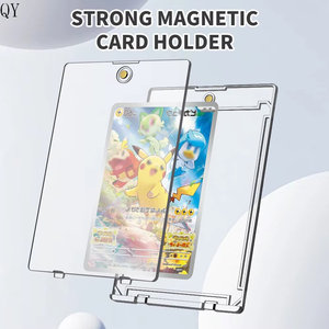 Porta Tarjetas Magnéticas, Porta Tarjetas de un Toque, Protectores de Tarjetas Coleccionables para Tarjetas de Béisbol y Deportes - Product Image 2