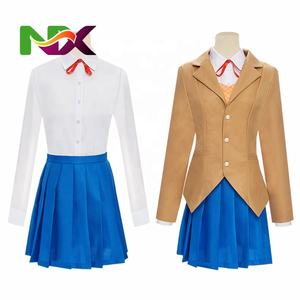 Costume Cosplay di Monika da Doki Doki Literature Club, Uniforme Scolastica Anime, Outfit per Giochi di Ruolo - Product Image 3