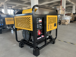 ハンドル付き5kw 5.5kw 6.5kw 7.5kw 8kw溶接発電機ディーゼル溶接機 - Product Image 2