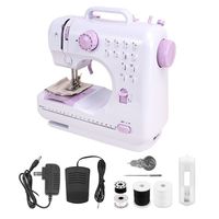 Mini machine à coudre électrique 505A, petite machine à coudre domestique portable, maquina de coser, mini machine à coudre surjeteuse
