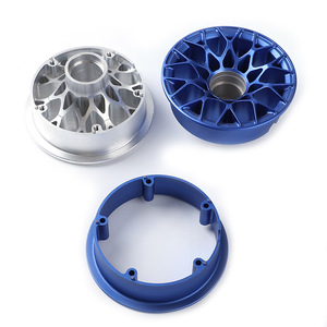 Aluminum Alloy Wheel Hub 150mm Diameter CNC Machined For Mini 4WD Car Parts - Product Image 2