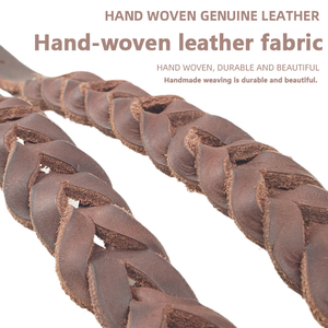 Neues Praktisches Hundehalsband, Modisches Retro-Stil Personalisiertes Gestricktes Haustier-Halsband - Product Image 4