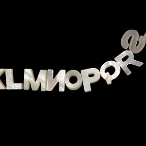 Thái Lan Hot Bán Tự Nhiên Vỏ Ngọc Trai 24 Bảng Chữ Cái Hình Dạng Vỏ Màu Trắng Hạt Đối Với Trang Sức Làm Phụ Kiện Quần Áo Thủ Công - Product Image 5