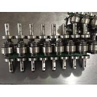 Chaînes de convoyeur à rouleaux en acier inoxydable et en acier au carbone EP P100F155 P100F190* P100F205 P100F328, chaînes porte-gants ANSI/DIN/ISO