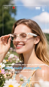 Moda F19 Touch Fotografía Escuchar Gafas traducidas Carga precisa Nueva calidad de <span class=keywords><strong>sonido</strong></span> Adecuado Ai Gafas inteligentes - Product Image 2