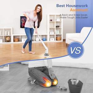 <span class=keywords><strong>Cepillo</strong></span> de limpieza eléctrico giratorio, <span class=keywords><strong>cepillo</strong></span> de limpieza inalámbrico con 3 <span class=keywords><strong>cabezales</strong></span> reemplazables, 2022 - Product Image 5