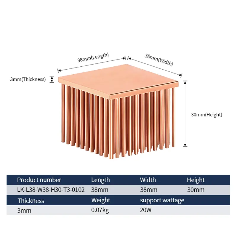 Tùy Chỉnh Đồng Pin Fin Tản Nhiệt, Đồng Nhỏ Tản Nhiệt, Pin Fin Đồng Tản Nhiệt Ảnh