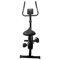 Vélo d'exercice d'intérieur avec volant d'inertie de 3 kg, machine de fitness à domicile personnalisée avec écran LCD