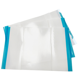 Vendaje quirúrgico autoadhesivo de 12cm x 24 cm con mango, película de vendaje para heridas, cuidado de la salud CE