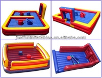 Combo de joute à cordes gonflable pour adultes