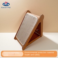 Arbre à chat pliable triangulaire de style Wind, résistant aux griffures et à l'usure, anti-griffures pour chats, pour intérieur - Vente en gros