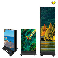 Pantalla LED Portátil Qray para Exteriores con Control Inalámbrico para Publicidad Comercial y Marketing de Marca