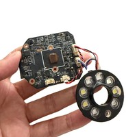 Modul PCBA Kamera Wi-Fi HD Nirkabel dengan Panggilan Suara dan Lensa Sudut Lebar Solusi Keamanan Pengawasan